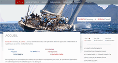 Desktop Screenshot of enjeux-consulting.fr